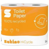 Satino HiCycle Toilet Paper Small Rolls 4x400