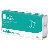 Satino Liquify Toilettenpapier Kleinrollen 8x250 Satino Liquify Toilettenpapier Kleinrollen 8x250