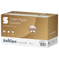Satino PureSoft Rouleau Jumbo de Papier Toilette Système