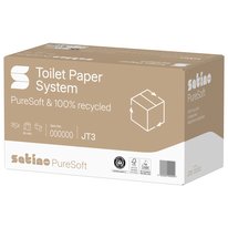 Satino PureSoft system jumbo toilet rolls