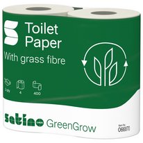 Satino GreenGrow Papier toilette petits rouleaux 4x400