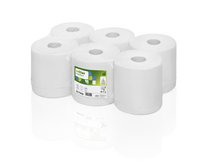 Hand towel rolls centrefeed