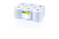 System towel rolls tissue 180m 2lg blue