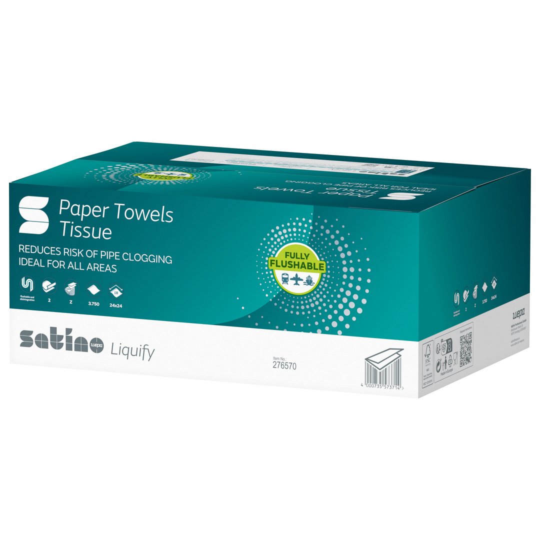 Satino Liquify Z-fold towel paper tissue format | Art. no
