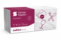 Serviettes dîner Satino HiLine