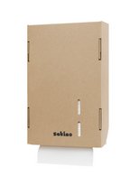 Towel dispenser cardboard brown