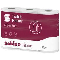 Satino HiLine Toilet Paper Small Rolls 6x200