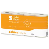 Satino HiCycle Toilettenpapier Kleinrollen 8x400 Satino HiCycle Toilettenpapier Kleinrollen 8x400