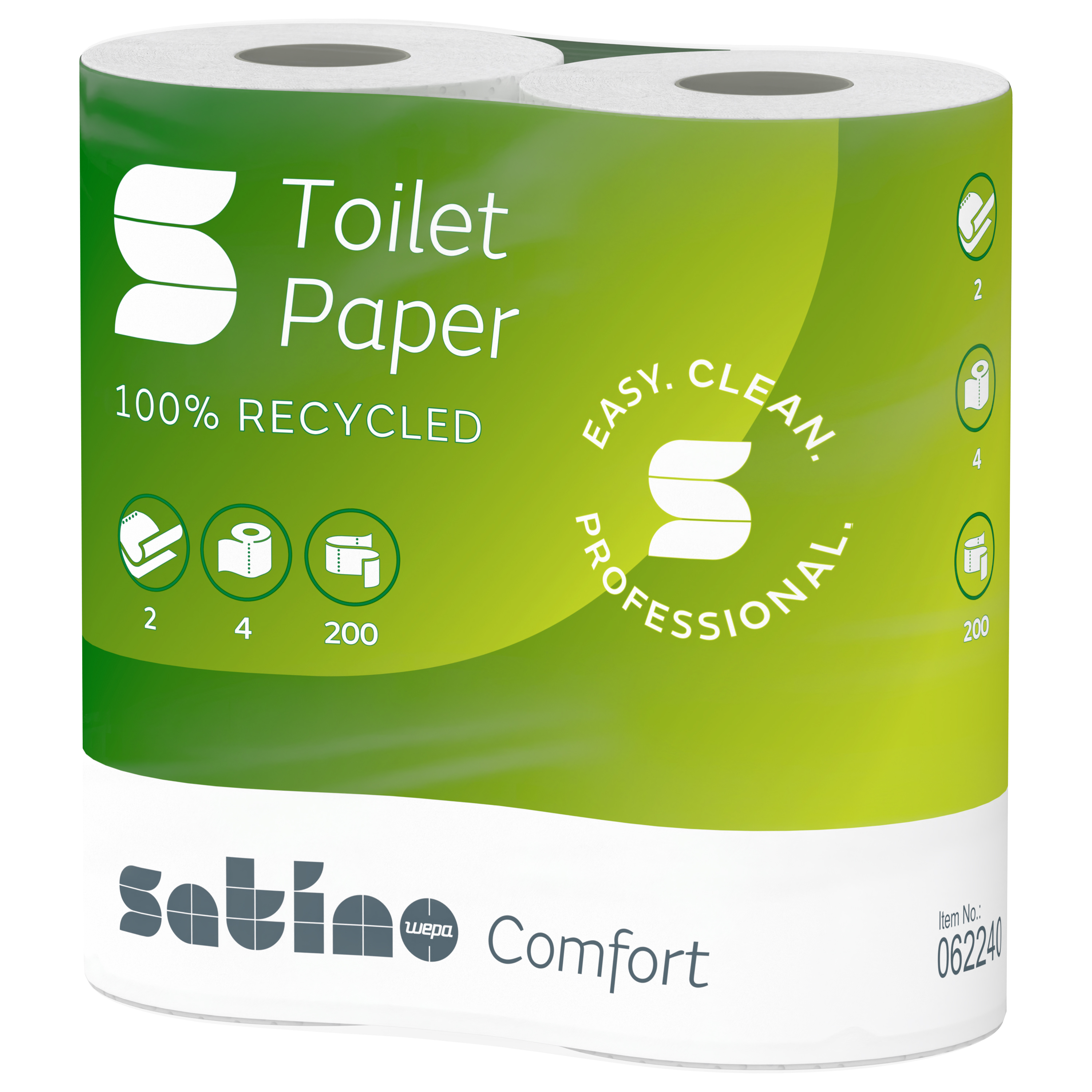 Toiletpapier Mini Rollen